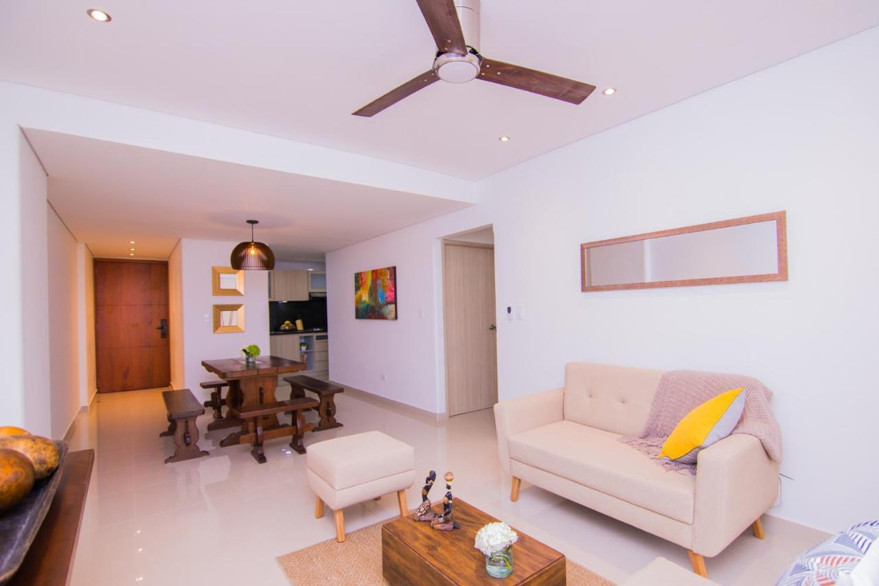 Apto Exclusivo En Bocagrande Frente Al Mar Cartagena Екстериор снимка