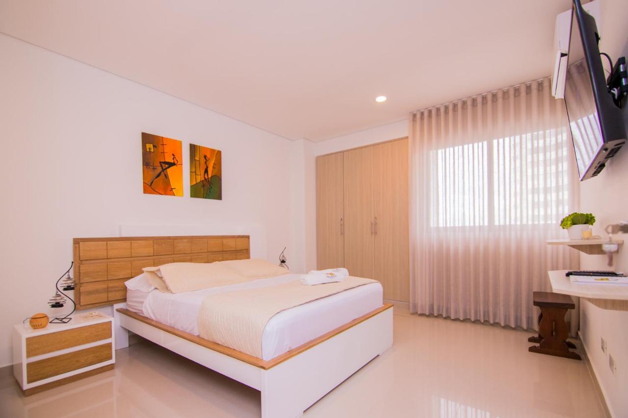 Apto Exclusivo En Bocagrande Frente Al Mar Cartagena Екстериор снимка