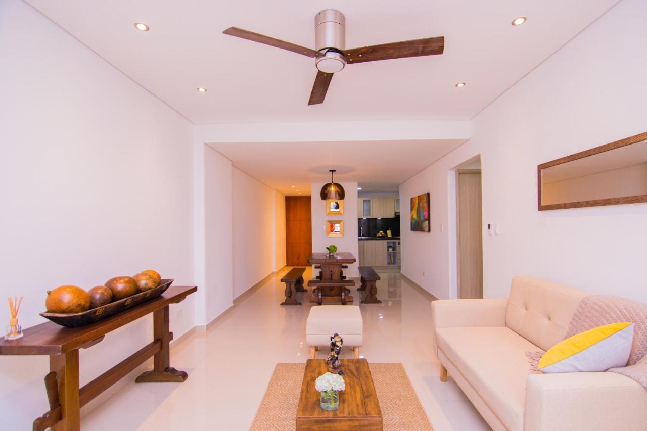 Apto Exclusivo En Bocagrande Frente Al Mar Cartagena Екстериор снимка
